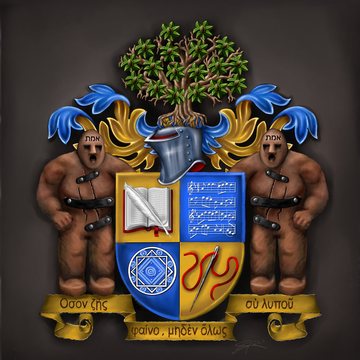 Mandel family crest